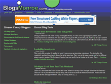 Tablet Screenshot of blogsmonroe.com
